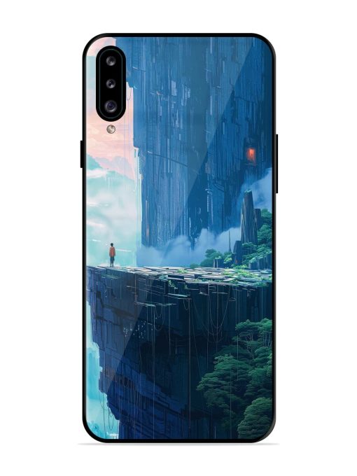 Solitude In The Sky Glossy Soft Edge Case for Samsung Galaxy A30S Chachhi