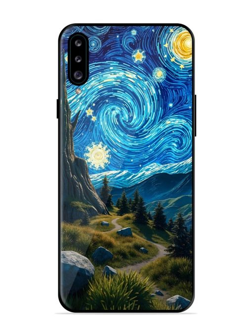 Starry Night In The Shire Glossy Soft Edge Case for Samsung Galaxy A30S Chachhi