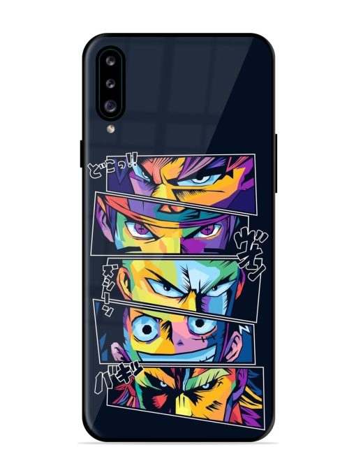 One Piece Powerhouse Glossy Soft Edge Case for Samsung Galaxy A30S Chachhi