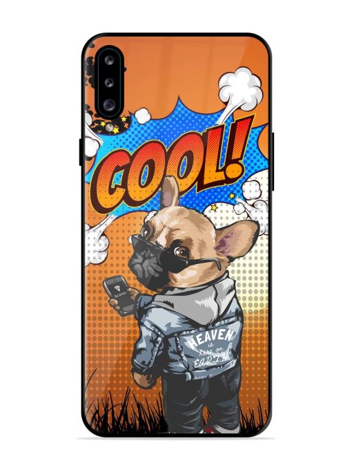 Cool Pup Glossy Soft Edge Case for Samsung Galaxy A30S Chachhi