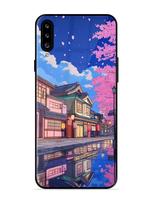 Tranquil Reflections Glossy Soft Edge Case for Samsung Galaxy A30S Chachhi