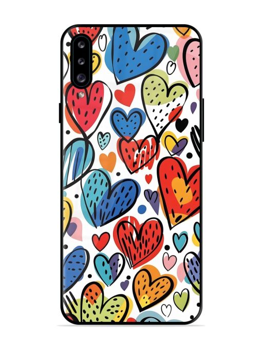 Heartfelt Harmony Glossy Soft Edge Case for Samsung Galaxy A30S Chachhi