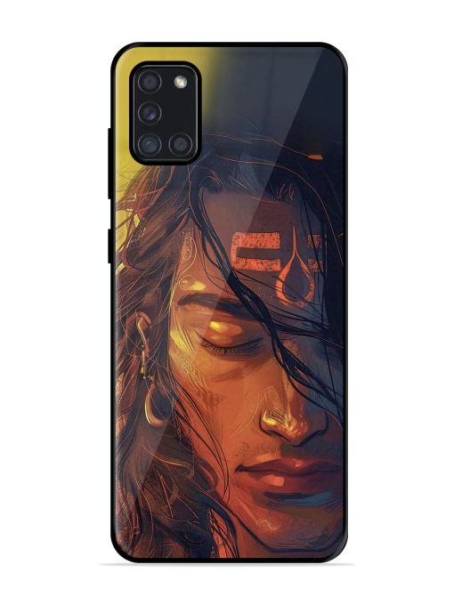 Tranquil Shiva Glossy Soft Edge Case for Samsung Galaxy A31 Chachhi