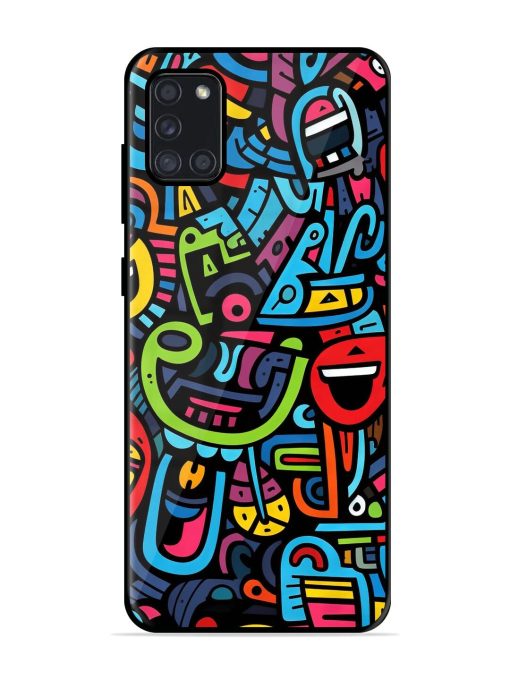 Doodlephoria Glossy Soft Edge Case for Samsung Galaxy A31 Chachhi