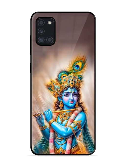 Divine Krishna Glossy Soft Edge Case for Samsung Galaxy A31 Chachhi