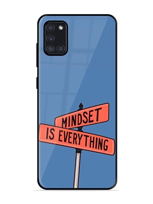 Mindset Matters Glossy Soft Edge Case for Samsung Galaxy A31 Chachhi