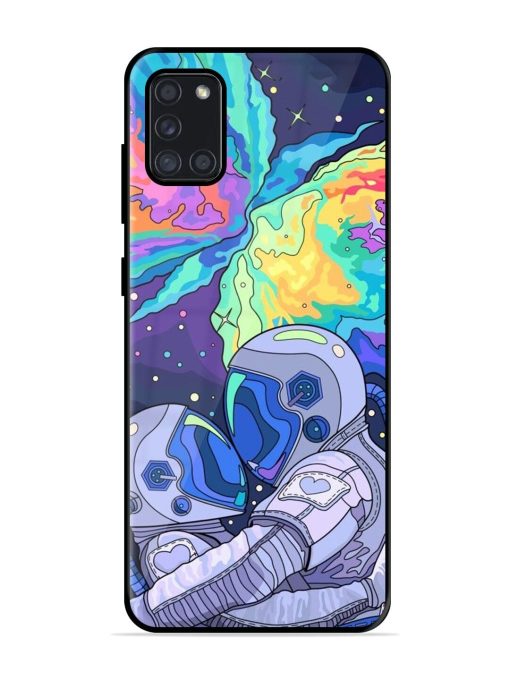 Cosmic Love Glossy Soft Edge Case for Samsung Galaxy A31 Chachhi