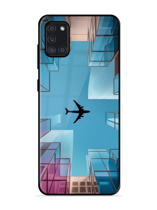 Urban Flightpath Glossy Soft Edge Case for Samsung Galaxy A31 Chachhi