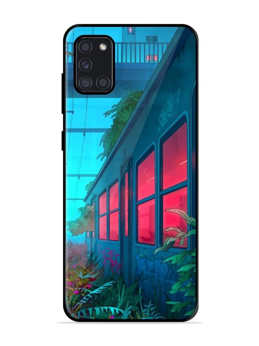 Urban Jungle Glossy Soft Edge Case for Samsung Galaxy A31 Chachhi