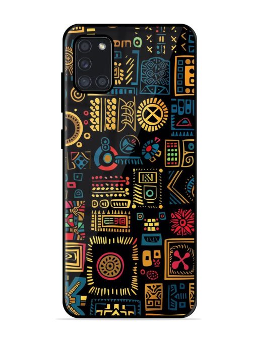 Tribal Tapestry Glossy Soft Edge Case for Samsung Galaxy A31 Chachhi