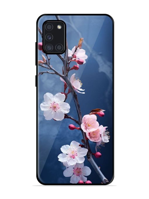 Delicate Blossoms Glossy Soft Edge Case for Samsung Galaxy A31 Chachhi