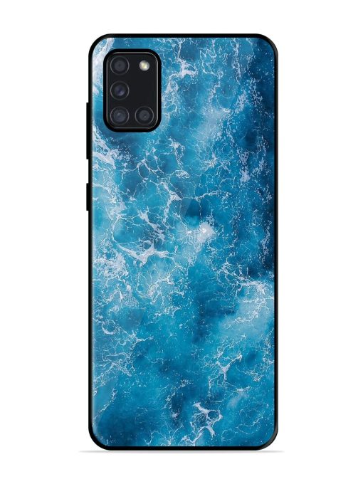 Oceanic Abyss Glossy Soft Edge Case for Samsung Galaxy A31 Chachhi