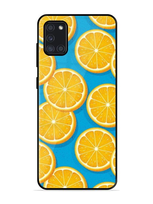 Citrus Symphony Glossy Soft Edge Case for Samsung Galaxy A31 Chachhi