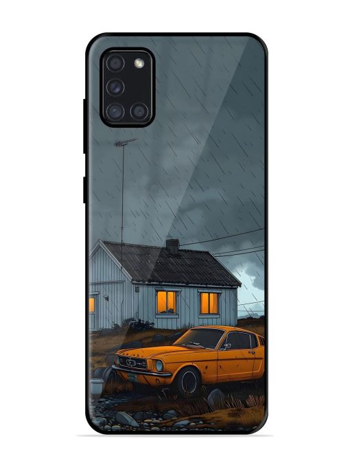 Rainy Day Retreat Glossy Soft Edge Case for Samsung Galaxy A31 Chachhi