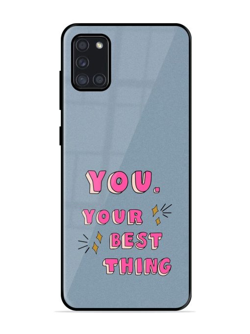 Self-Love Sparkles Glossy Soft Edge Case for Samsung Galaxy A31 Chachhi