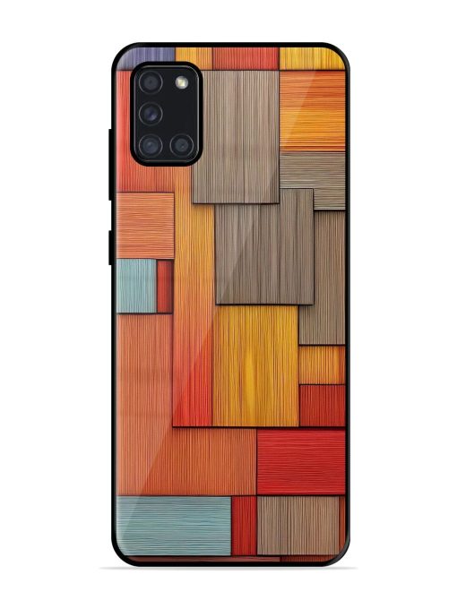 Woodsy Wonders Glossy Soft Edge Case for Samsung Galaxy A31 Chachhi