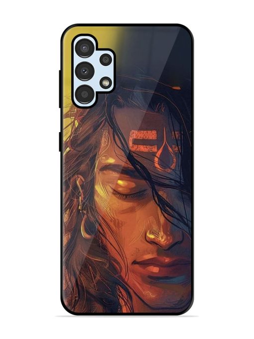 Tranquil Shiva Glossy Soft Edge Case for Samsung Galaxy A32 (4G) Chachhi