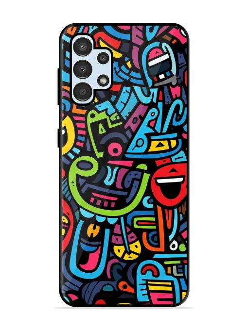 Doodlephoria Glossy Soft Edge Case for Samsung Galaxy A32 (4G) Chachhi