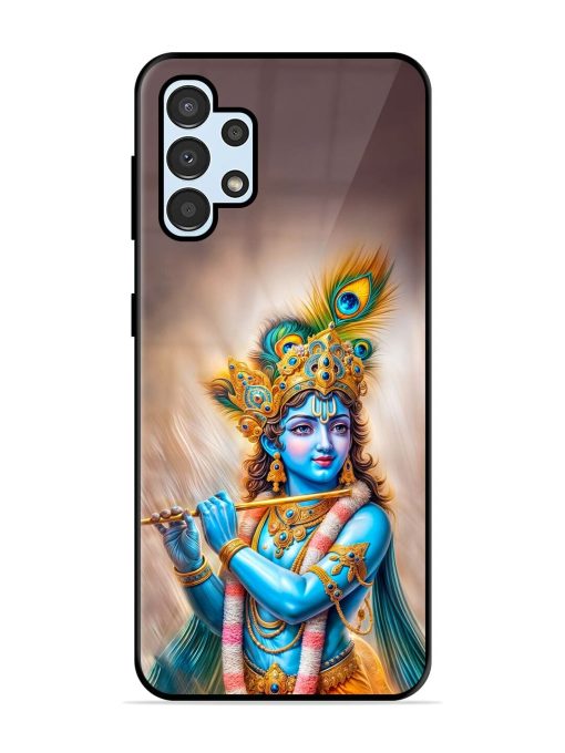 Divine Krishna Glossy Soft Edge Case for Samsung Galaxy A32 (4G) Chachhi