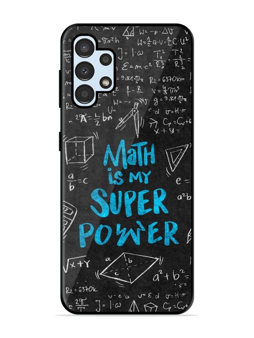 Math Magic Glossy Soft Edge Case for Samsung Galaxy A32 (4G) Chachhi