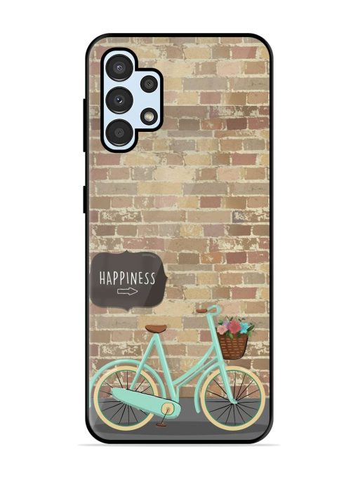 Pedaling Towards Happiness Glossy Soft Edge Case for Samsung Galaxy A32 (4G) Chachhi