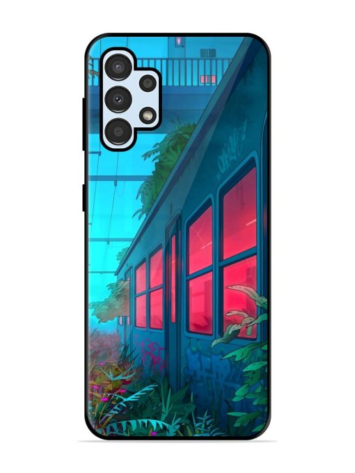 Urban Jungle Glossy Soft Edge Case for Samsung Galaxy A32 (4G) Chachhi