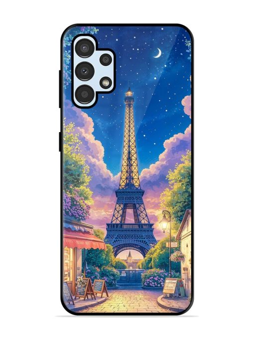 Twilight In Paris Glossy Soft Edge Case for Samsung Galaxy A32 (4G) Chachhi