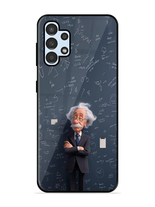 Albert Einstein Glossy Soft Edge Case for Samsung Galaxy A32 (4G) Chachhi