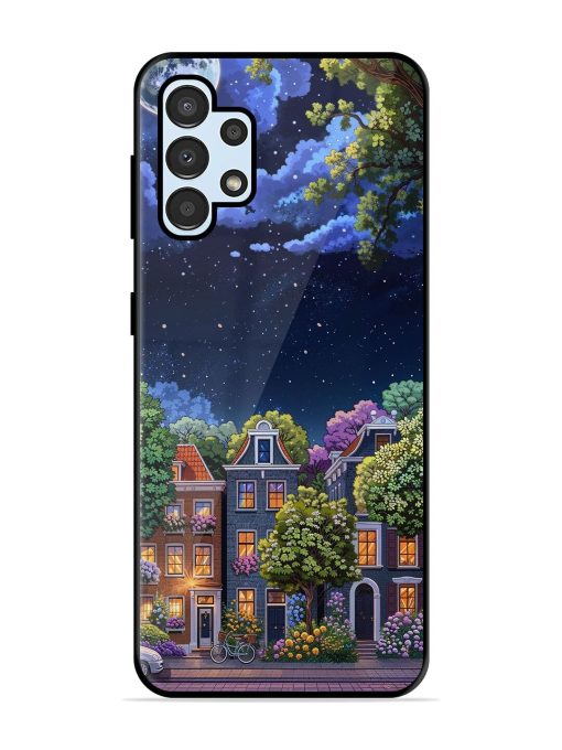 Moonlit Streets Glossy Soft Edge Case for Samsung Galaxy A32 (4G) Chachhi