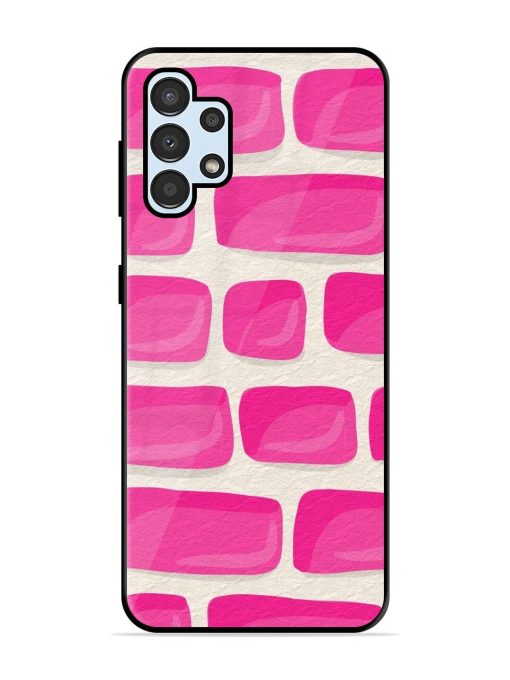 Pink Brick Wall Glossy Soft Edge Case for Samsung Galaxy A32 (4G)