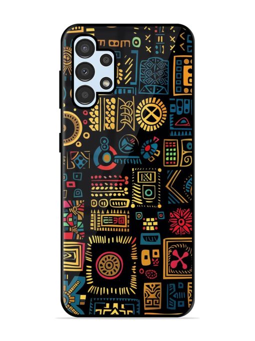 Tribal Tapestry Glossy Soft Edge Case for Samsung Galaxy A32 (4G) Chachhi