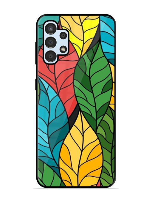 Foliage Fiesta Glossy Soft Edge Case for Samsung Galaxy A32 (4G) Chachhi