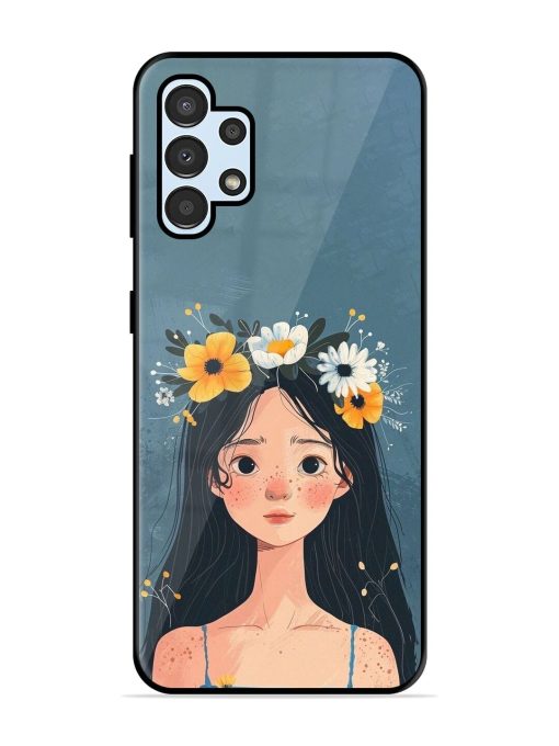 Gurl Art Glossy Soft Edge Case for Samsung Galaxy A32 (4G) Chachhi