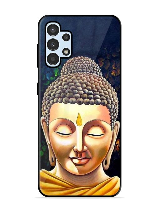 Buddha Face Glossy Soft Edge Case for Samsung Galaxy A32 (4G) Chachhi