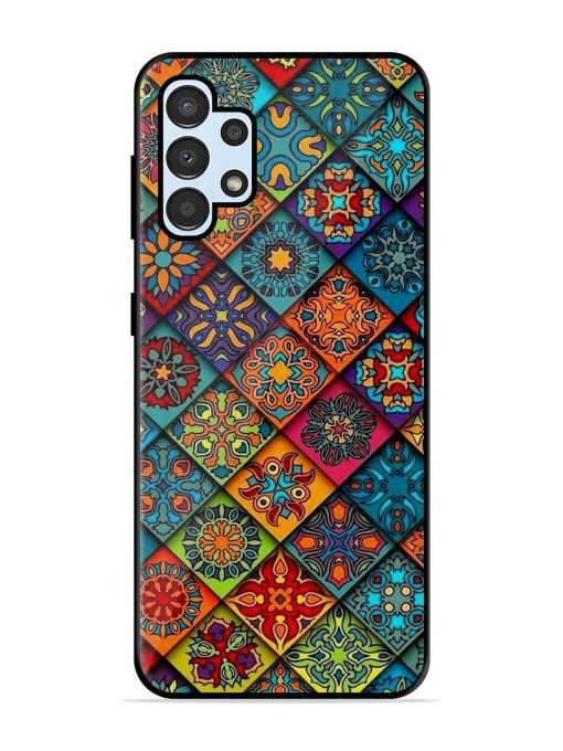 Patchwork Mandala Mosaic Glossy Soft Edge Case for Samsung Galaxy A32 (4G) Chachhi