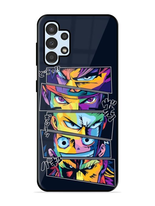 One Piece Powerhouse Glossy Soft Edge Case for Samsung Galaxy A32 (4G) Chachhi