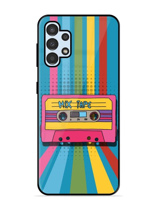 Retro Cassette Tapes Glossy Soft Edge Case for Samsung Galaxy A32 (4G) Chachhi