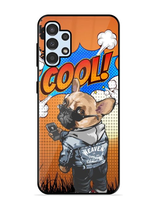 Cool Pup Glossy Soft Edge Case for Samsung Galaxy A32 (4G) Chachhi