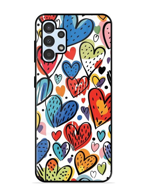 Heartfelt Harmony Glossy Soft Edge Case for Samsung Galaxy A32 (4G) Chachhi