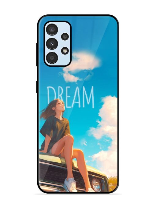 Girly Dream Art Glossy Soft Edge Case for Samsung Galaxy A33 (5G) Chachhi