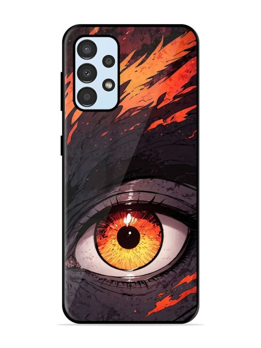 Inferno Gaze Glossy Soft Edge Case for Samsung Galaxy A33 (5G) Chachhi