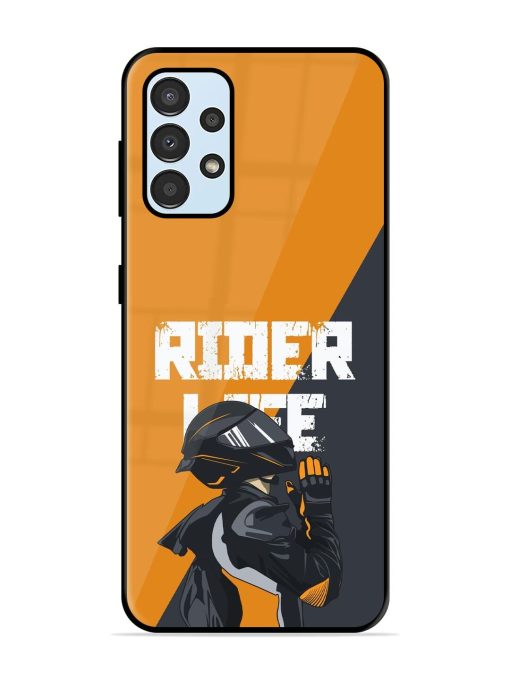 Ride Never Ends Glossy Soft Edge Case for Samsung Galaxy A33 (5G)