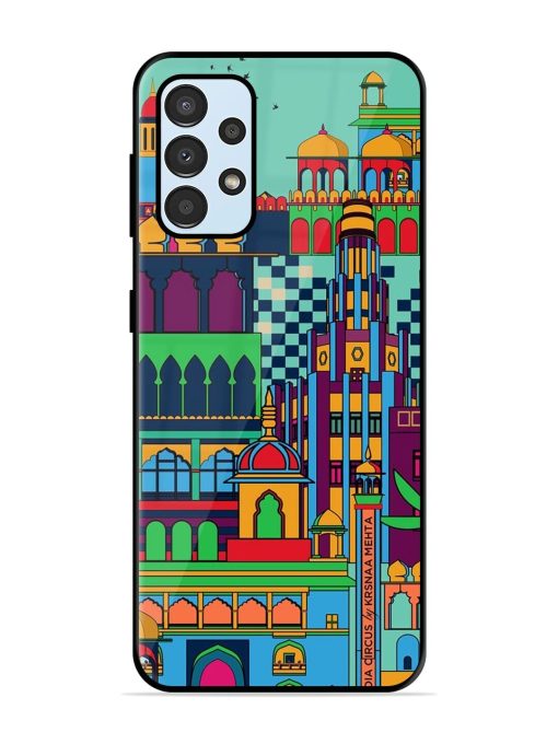 Indian Tapestry Glossy Soft Edge Case for Samsung Galaxy A33 (5G) Chachhi