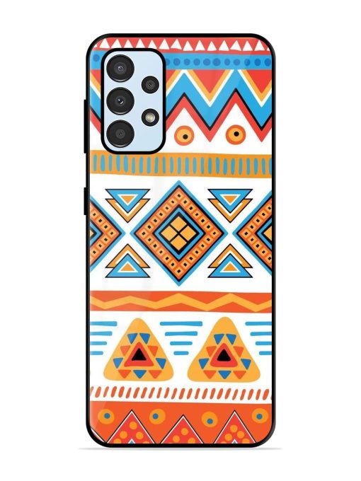 Vibrant Tribal Pattern Glossy Soft Edge Case for Samsung Galaxy A33 (5G) Chachhi