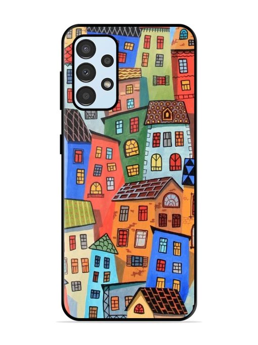 Rainbow House Glossy Soft Edge Case for Samsung Galaxy A33 (5G) Chachhi