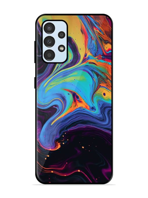 Liquid Dreamscape Glossy Soft Edge Case for Samsung Galaxy A33 (5G) Chachhi