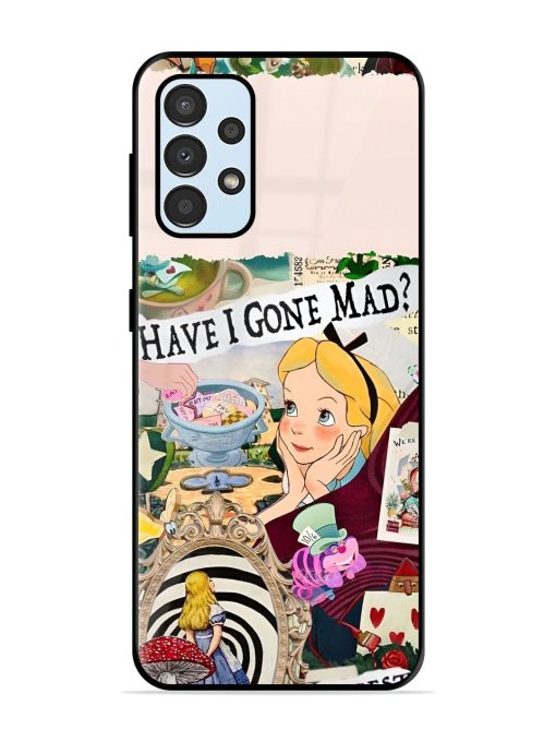 Mad Hatter'S Collage Glossy Soft Edge Case for Samsung Galaxy A33 (5G)