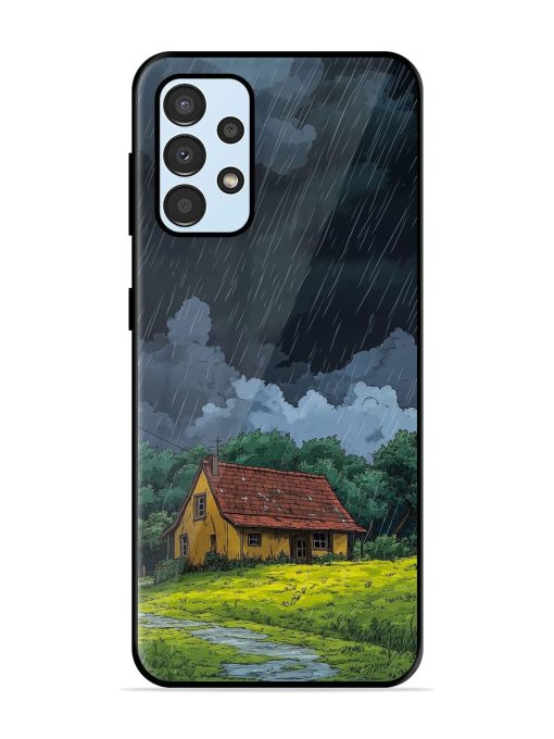 Rainy Day Retreat Glossy Soft Edge Case for Samsung Galaxy A33 (5G) Chachhi