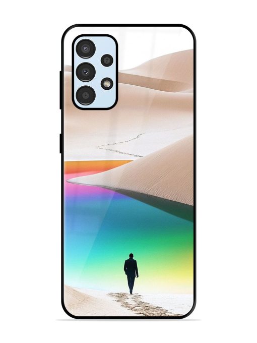 Desert Dreams Glossy Soft Edge Case for Samsung Galaxy A33 (5G) Chachhi