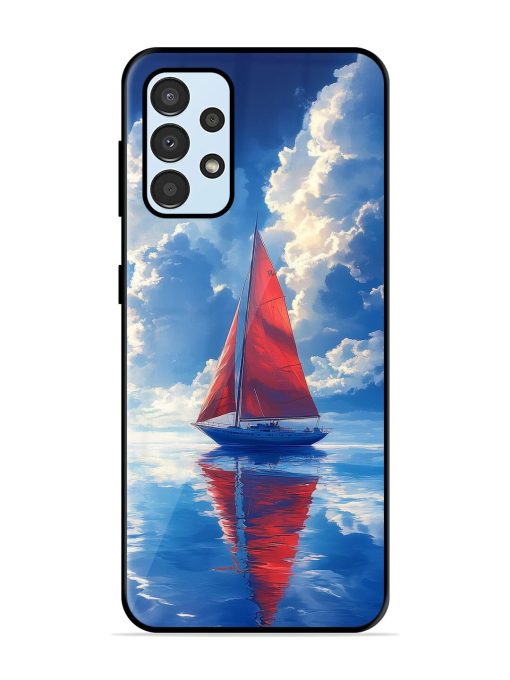 Crimson Sails Glossy Soft Edge Case for Samsung Galaxy A33 (5G) Chachhi